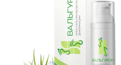 Вальгурон — крем-гель от вальгусной деформации.
